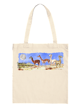 Tote bag camélidos de Chile