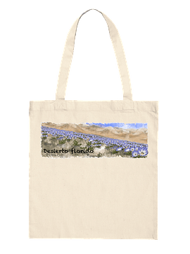 Tote bag desierto florido