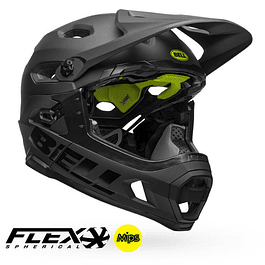 Casco Bell Super Dh Mips - Flex Spherical Mat/Gls Blk