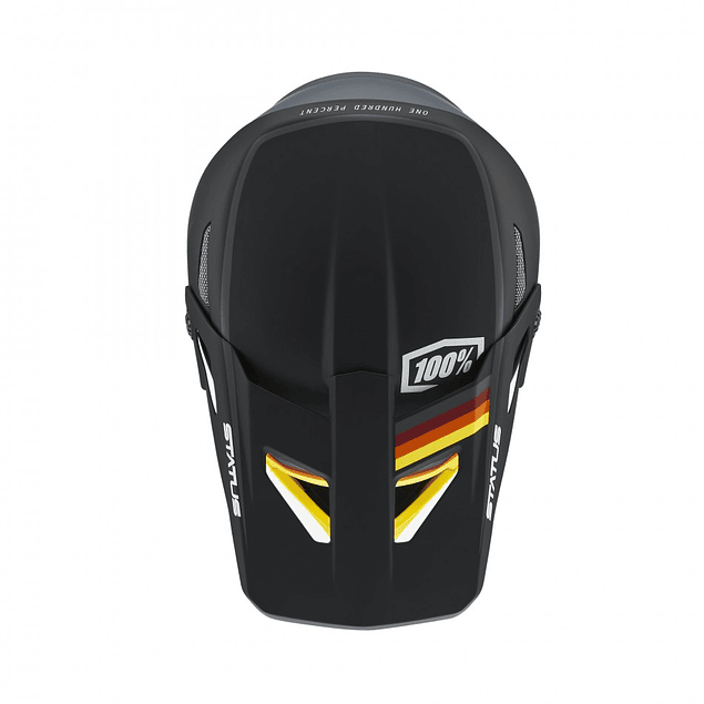 Casco DH 100% Status Kramer Negro