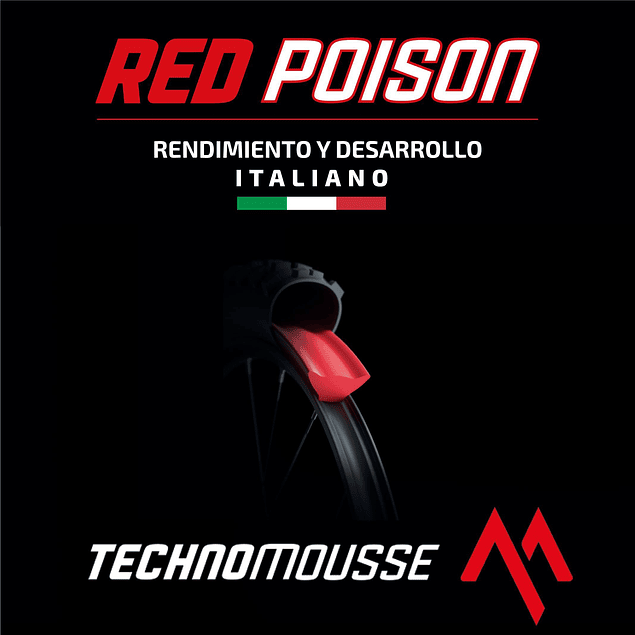 Mousse Mtb Red Poison 29´Rojo TechnoMousse