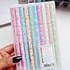 Set de 10 lápices tinta gel de colores (Elige el diseño)