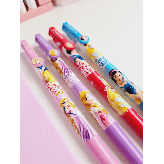 Lápices pasta princesas