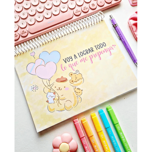 Planner semanal Pompompurin