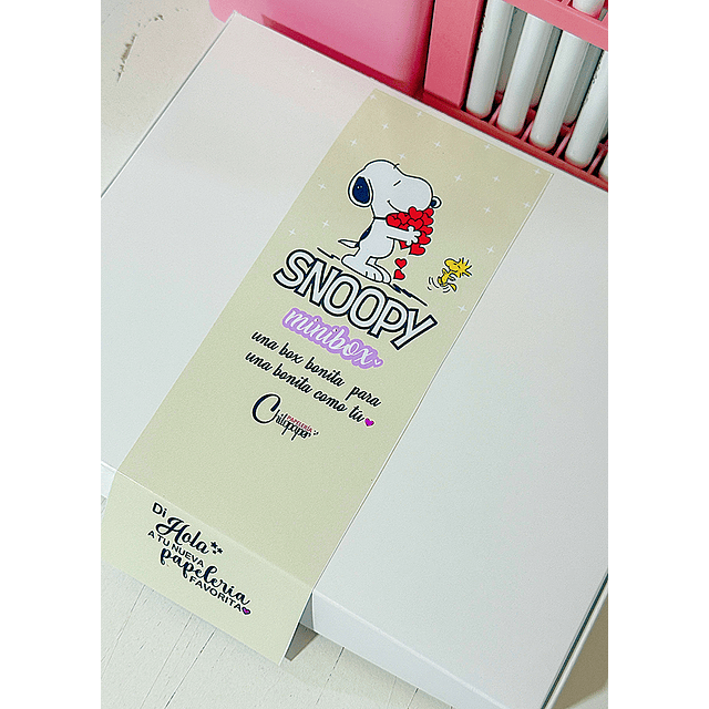 Minibox Snoopy