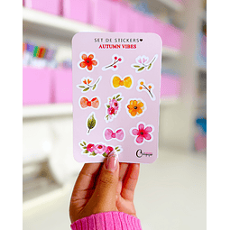 Autumn vibes stickers