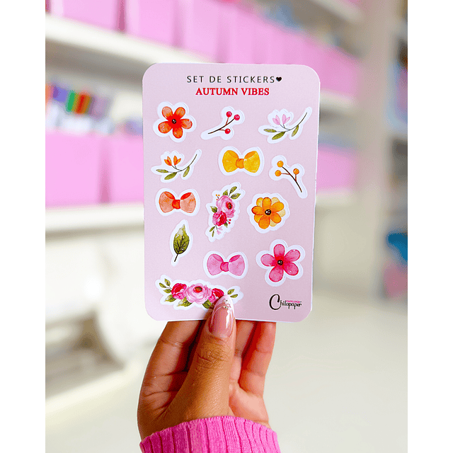 Autumn vibes stickers