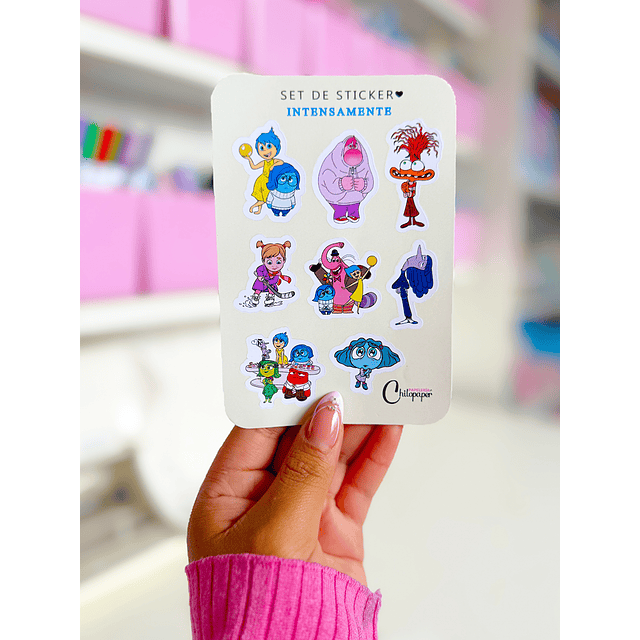 Intensamente stickers