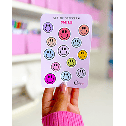 Smile stickers