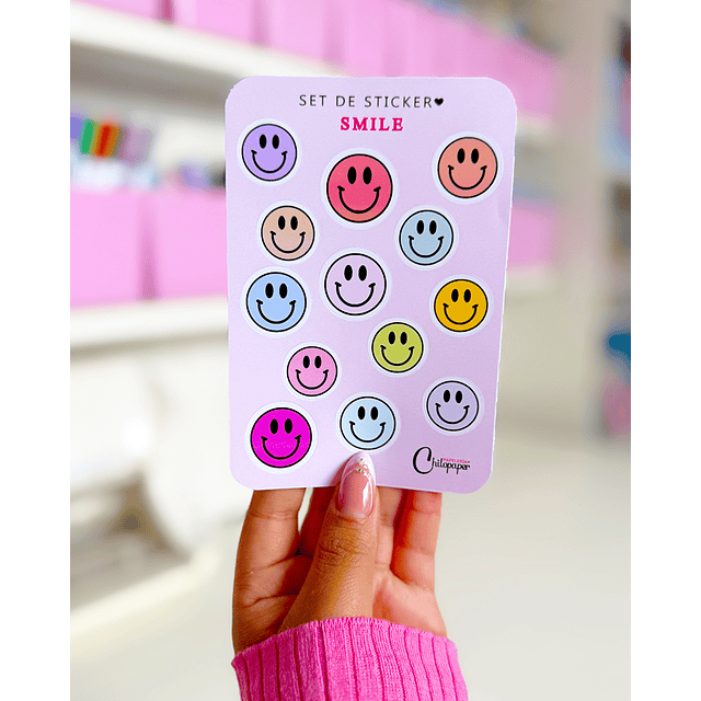 Smile stickers