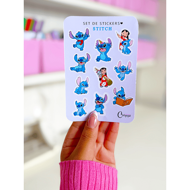 Stitch stickers