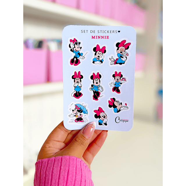 Minnie stickers