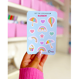 Rainbow stickers