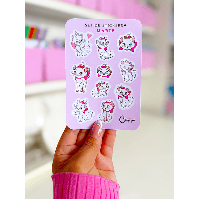 Marie stickers