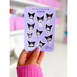 Kuromi stickers