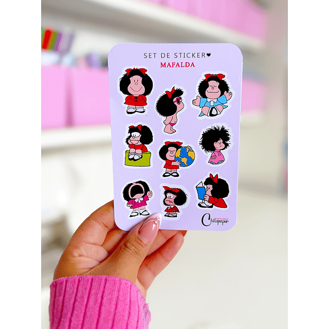 Mafalda stickers
