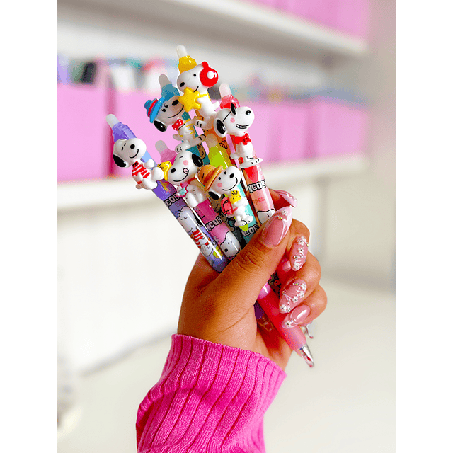 Lápiz gel borrable Snoopy