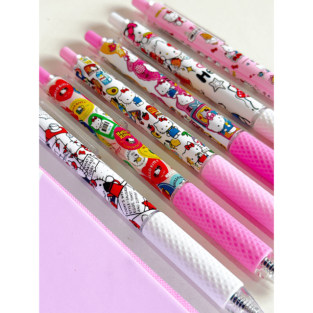 Lápiz gel Hello Kitty retráctil