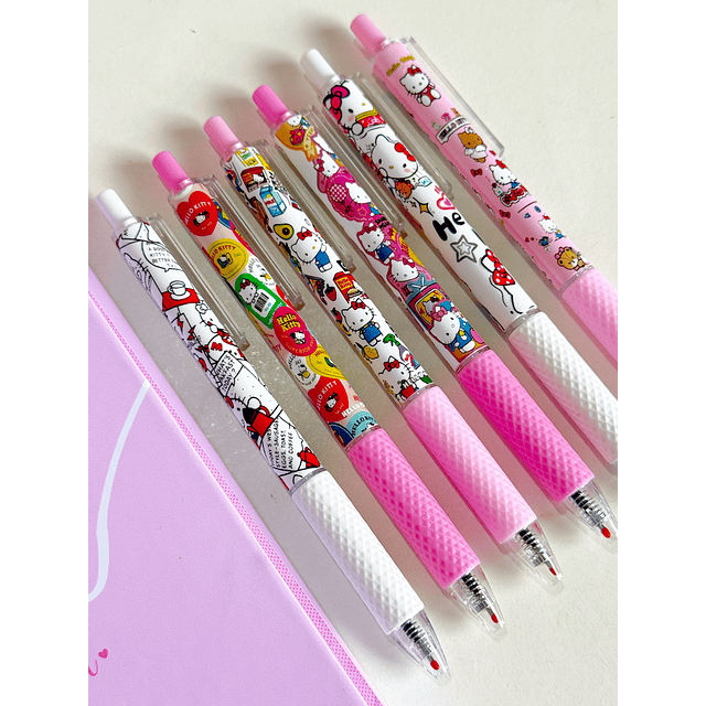 Lápiz gel Hello Kitty retráctil