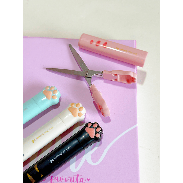 Tijera patita de gato