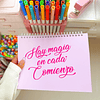 Planner semanal "hay magia en cada comienzo"