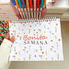 Planner semanal bonita semana