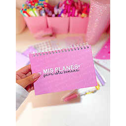 Mini planner semanal "mis planes"
