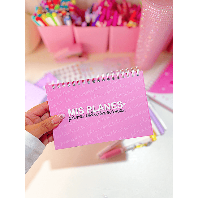 Mini planner semanal "mis planes"