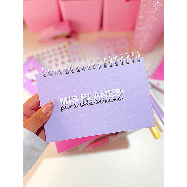 Mini planner semanal "mis planes"