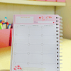 Planner estudiante rosa pastel✿ 