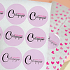 PROMO 1.000 STICKER CIRCULARES ADHESIVOS♡ (LEER DESCRIPCIÓN)