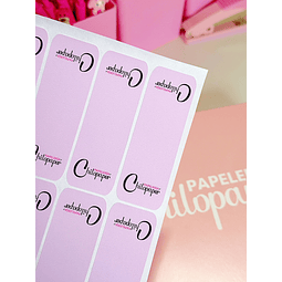 100 cierre de bolsitas adhesivos