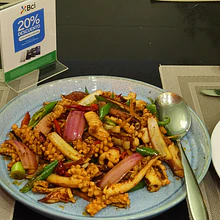 Calamar ziran孜然鱿鱼