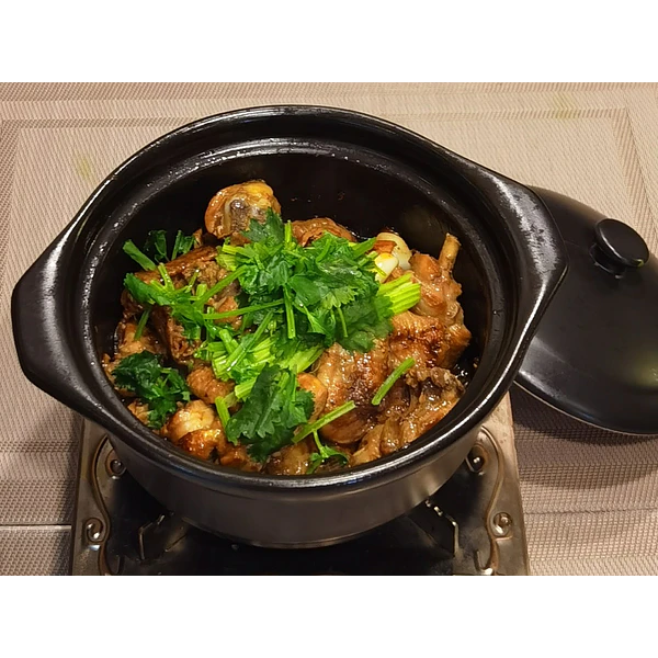 Pollo en pao 啫啫鸡保