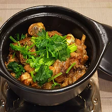 Pollo en pao 啫啫鸡保