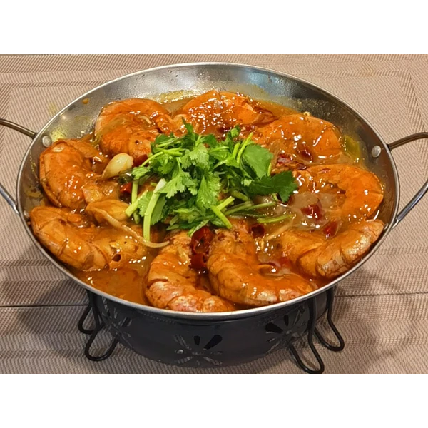 Sopa sichuan Camaron 麻辣水煮虾