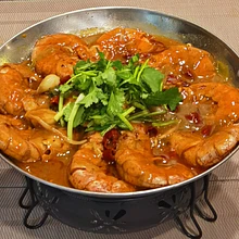 Sopa sichuan Camaron 麻辣水煮虾