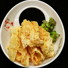 Pie de soja frita 50g