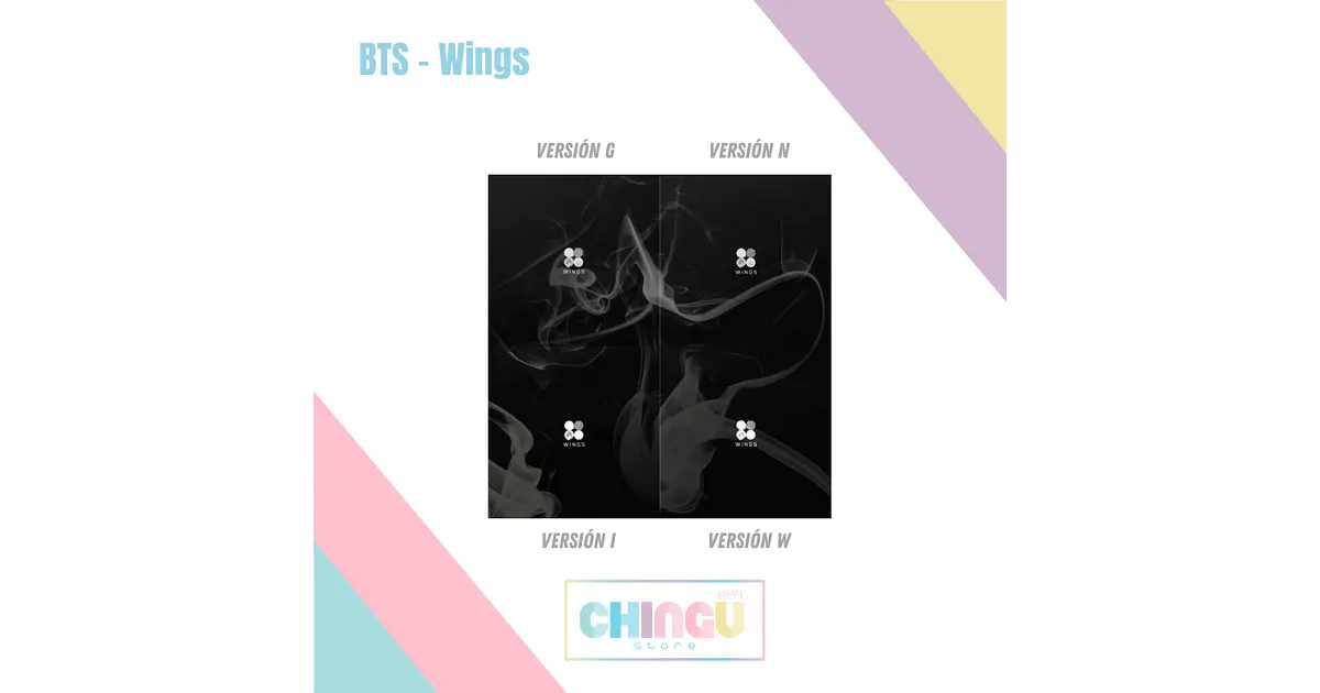 BTS Wings | Álbum K-Pop Oficial - Envío a Todo Chile