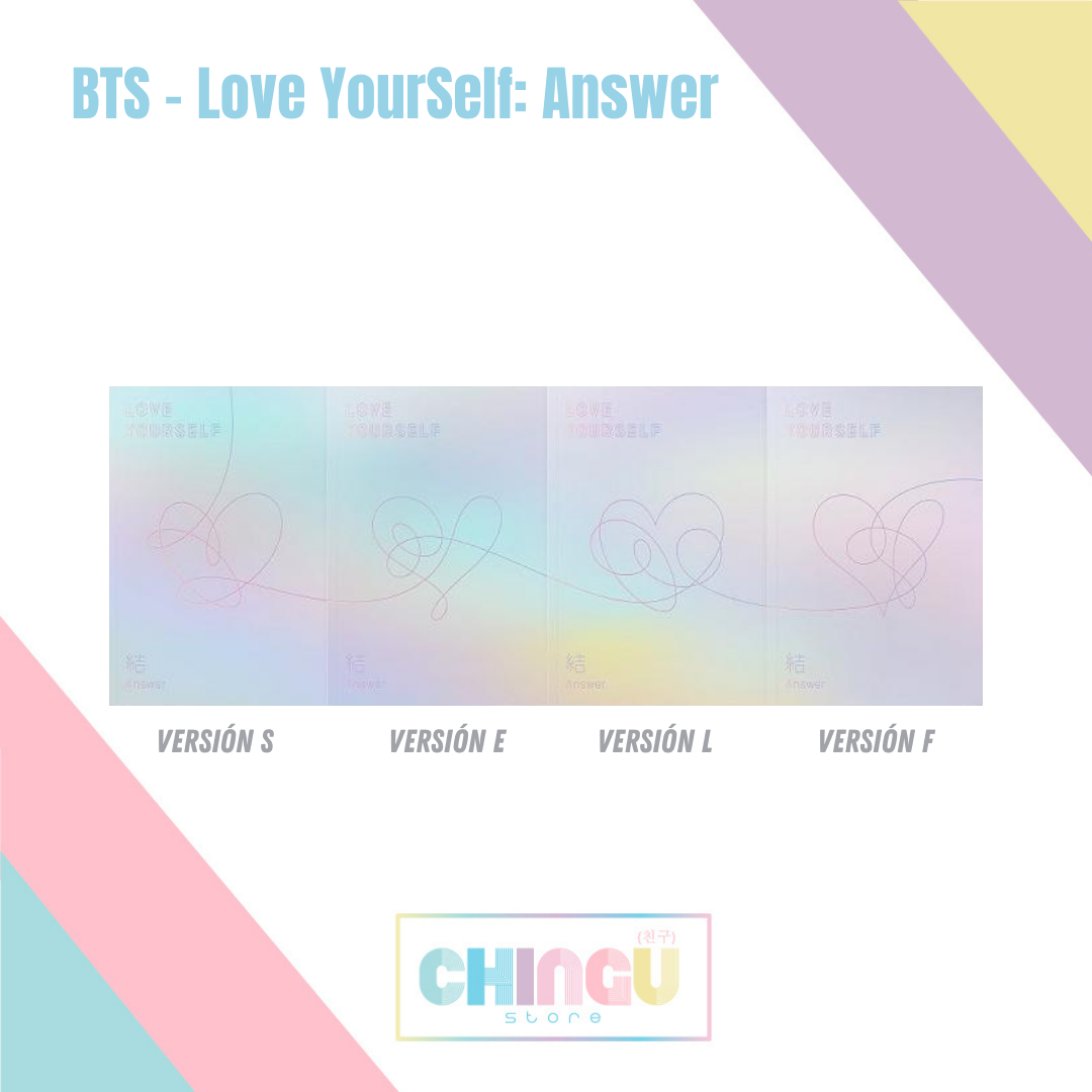 BTS Love Yourself: Answer | Comprar Álbum K-Pop Chile