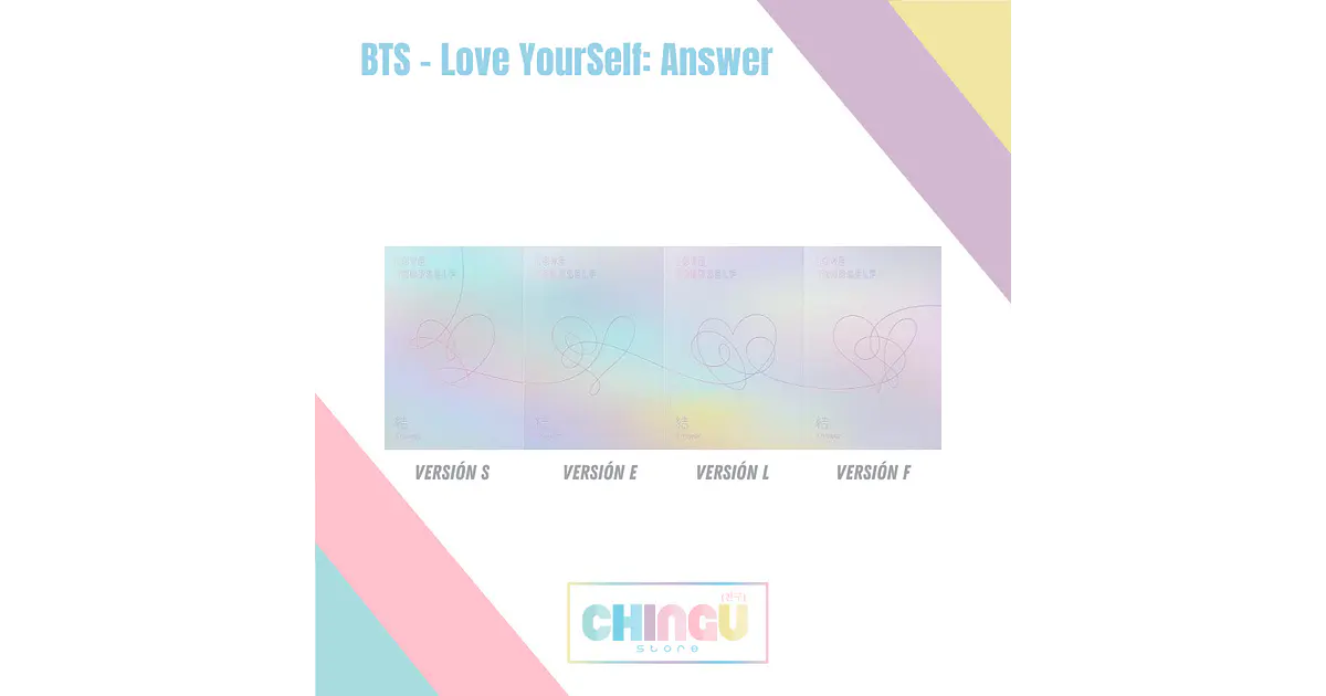 BTS Love Yourself: Answer | Comprar Álbum K-Pop Chile