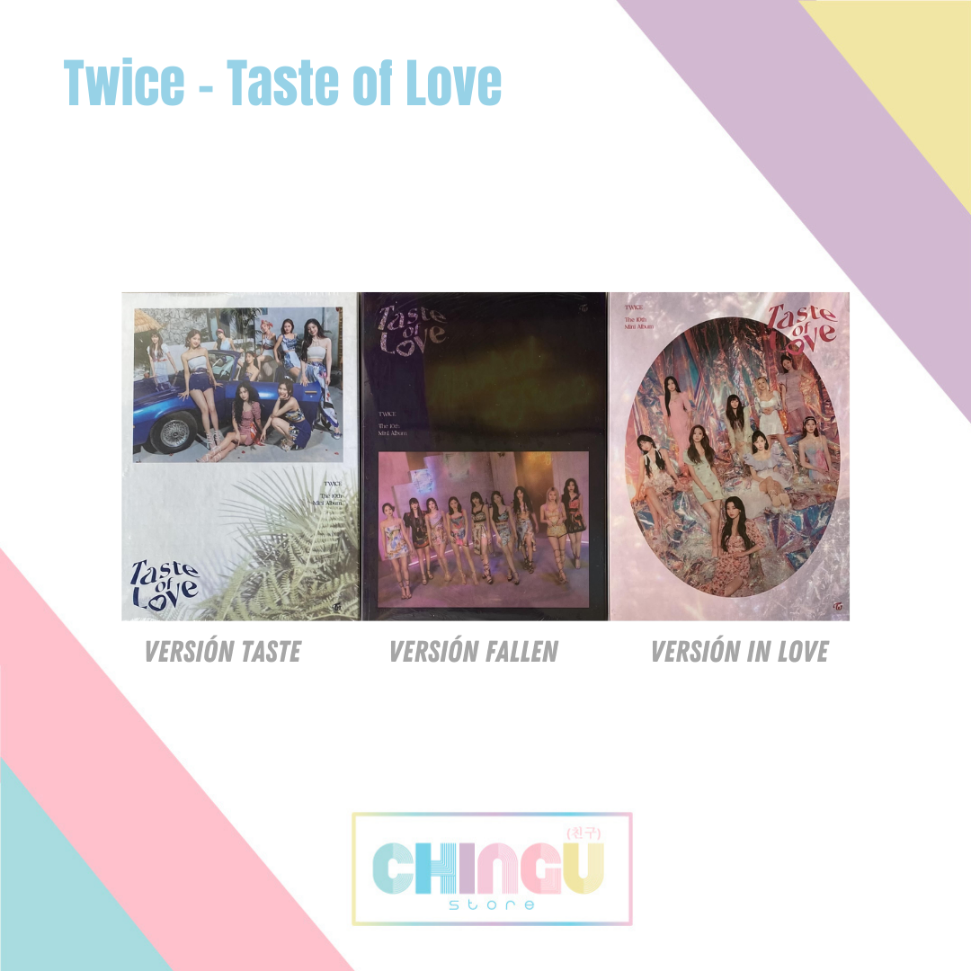 Twice Taste of Love | Comprar Álbum K-Pop en Chile
