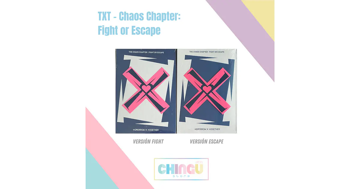TXT Chaos Chapter Fight or Escape | Álbum K-Pop Chile