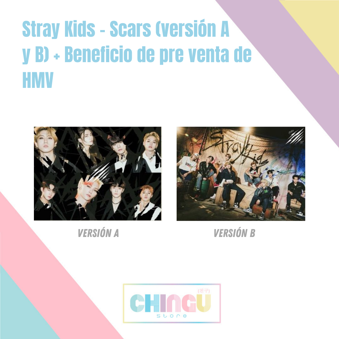 Stray Kids - Scars (versión A / B)
