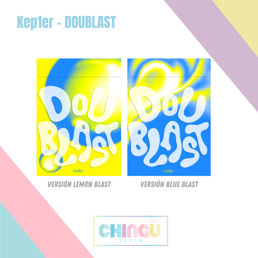 (Kep1er) 2nd Mini Album - DOUBLAST (B1LUE BLAST -azul)