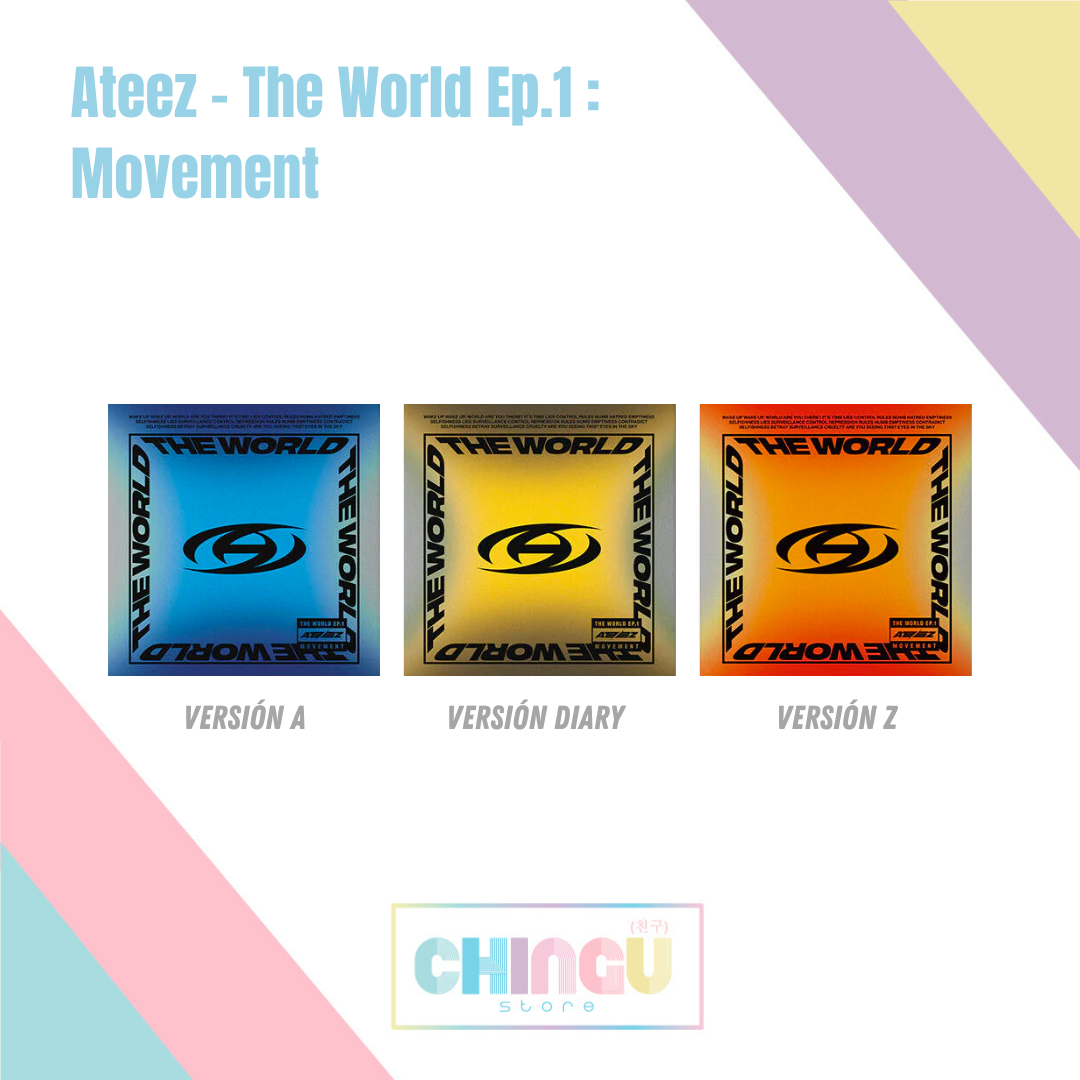 Ateez - The World Ep.1: Movement | Álbum K-Pop Chile
