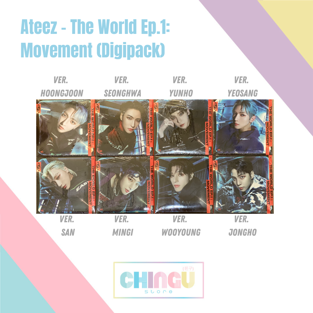 Ateez - The World Ep.1 Movement Digipack | K-Pop Chile
