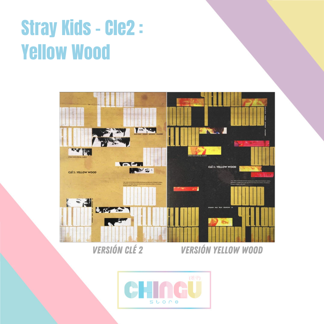 Stray Kids Yellow Wood | Álbum K-Pop Oficial Chile Stray Kids Yellow Wood | Álbum K-Pop Oficial Chile