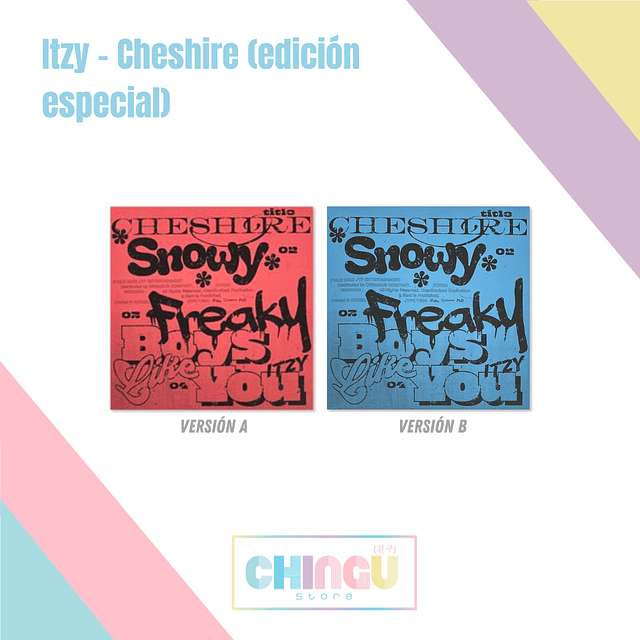 Itzy - Cheshire (edición especial)