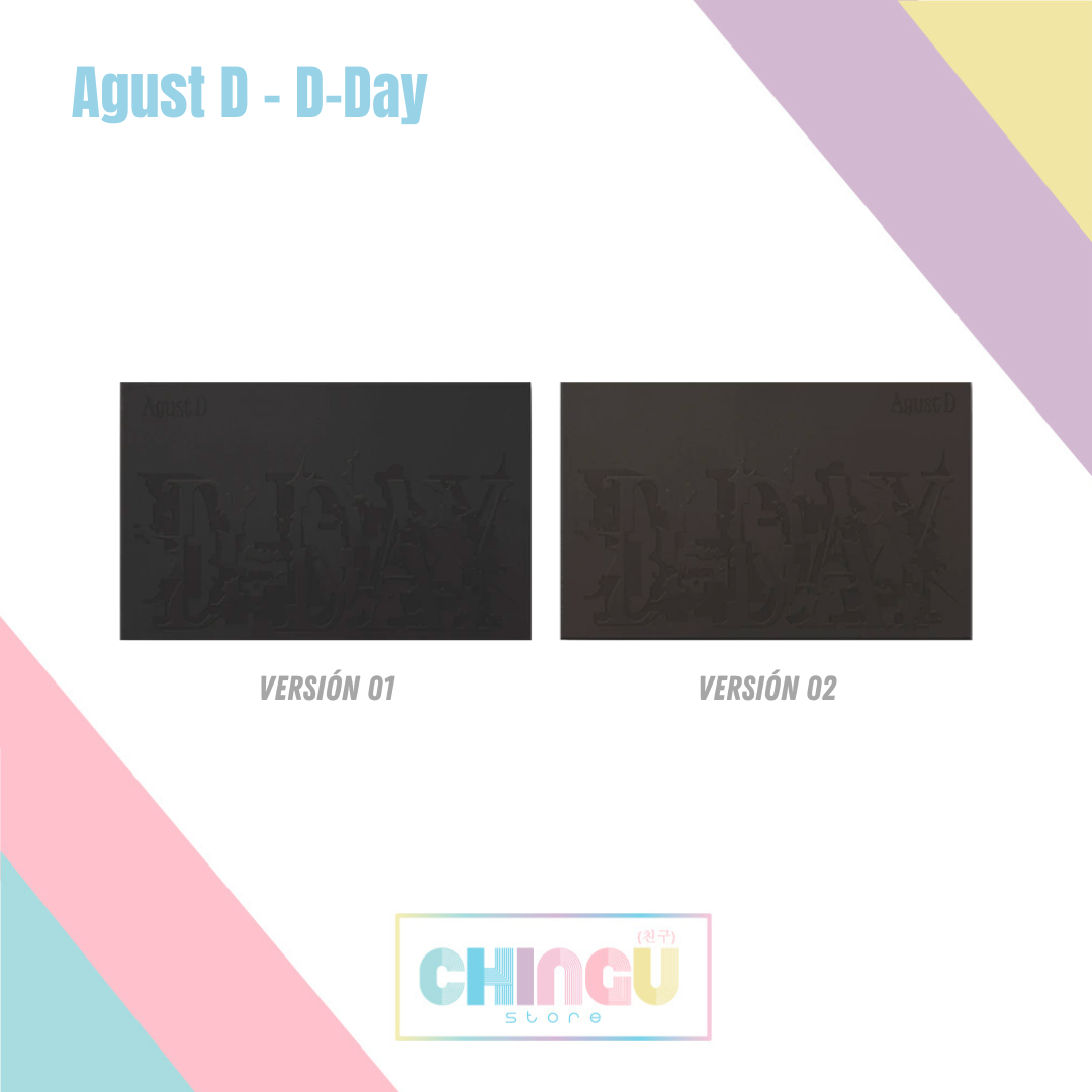 Comprar Agust D - D-Day | Álbum K-Pop Oficial Chile
